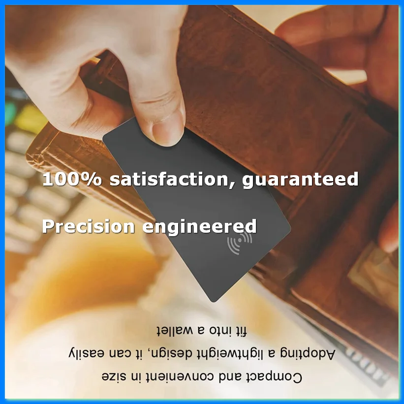 Smart Wallet Track Card Location Tracking Device Wireless Charging Wallet Phone Finder Works for Find My Tracker Tag A-ELEC
Smart Wallet Track Card Location Tracking Device Wireless Charging Wallet Phone Finder Works for Find My Tracker Tag A-ELEC