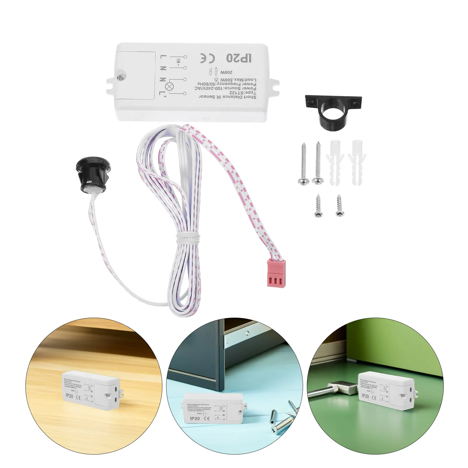 Smart Cabinet Infrared Door Switch Automatic on Off Closet Light for Kitchen Wardrobe Pantry Touchless Motion Sensor Lamp Switch
Smart Cabinet Infrared Door Switch Automatic on Off Closet Light for Kitchen Wardrobe Pantry Touchless Motion Sensor Lamp Switch