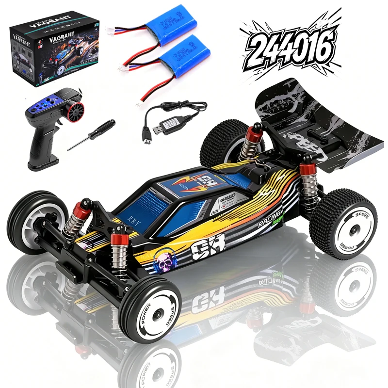 WLtoys 244016 1/24 2.4G Long Distance Control RC Car Fast Racing Drift Car Durable Structure Off Road Vehicle Children Play Toys
WLtoys 244016 1/24 2.4G Long Distance Control RC Car Fast Racing Drift Car Durable Structure Off Road Vehicle Children Play Toys