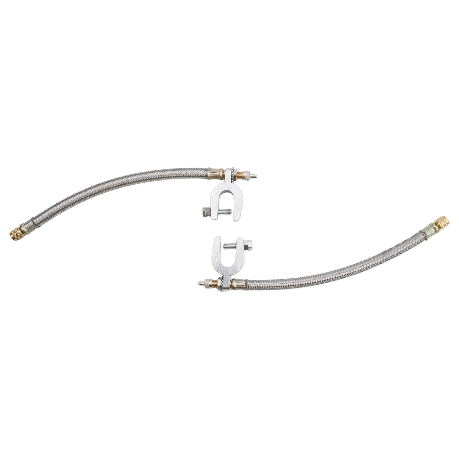 2 шт. Гибкий удлинитель штока клапана с двумя колесами 9, 8-дюймовые удлинители клапана из нержавеющей стали для грузовиков, автофургонов и двойного обода шин 
2 шт. Гибкий удлинитель штока клапана с двумя колесами 9, 8-дюймовые удлинители клапана из нержавеющей стали для грузовиков, автофургонов и двойного обода шин