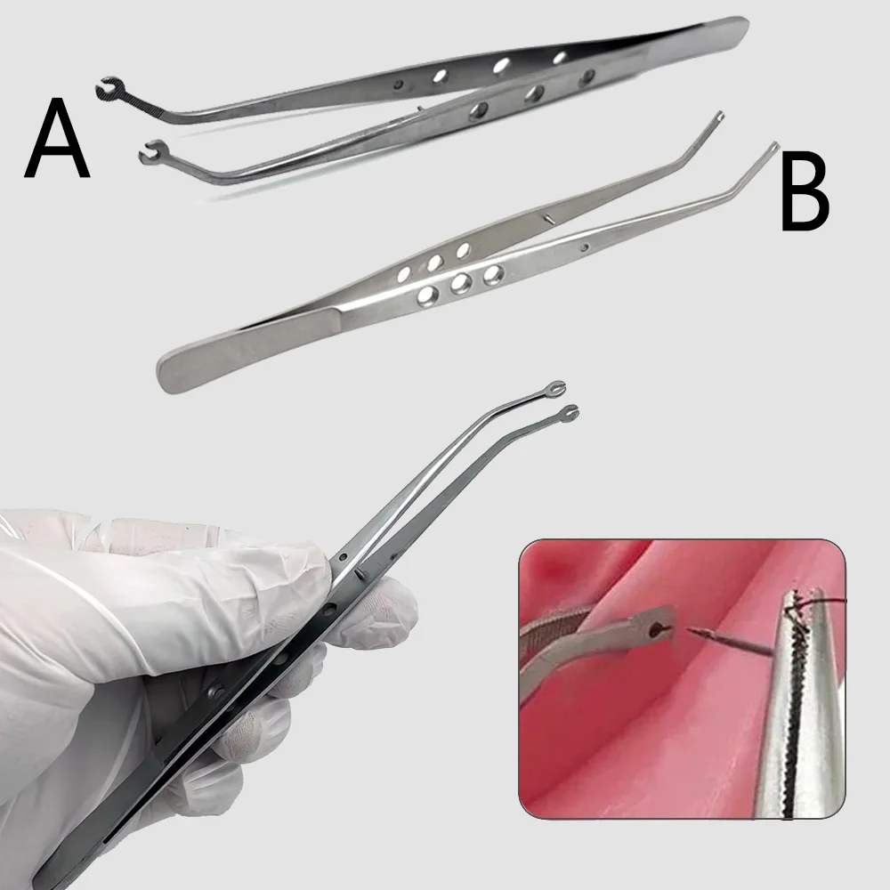 Professional Serrated Dental Surgical Tweezer for Oral Procedures Used in Cotton Needle and Dressing Applications
Professional Serrated Dental Surgical Tweezer for Oral Procedures Used in Cotton Needle and Dressing Applications