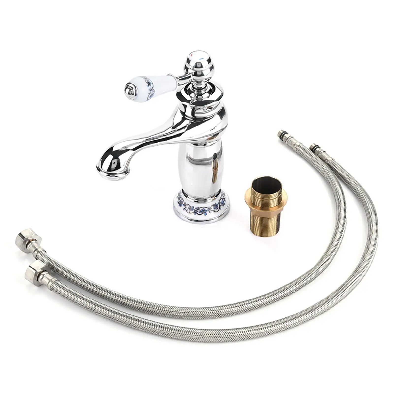 Water Faucet Floral Design Single Handle Mixer Tap for Hot Cold Water for bathroom Basin Sink
Water Faucet Floral Design Single Handle Mixer Tap for Hot Cold Water for bathroom Basin Sink