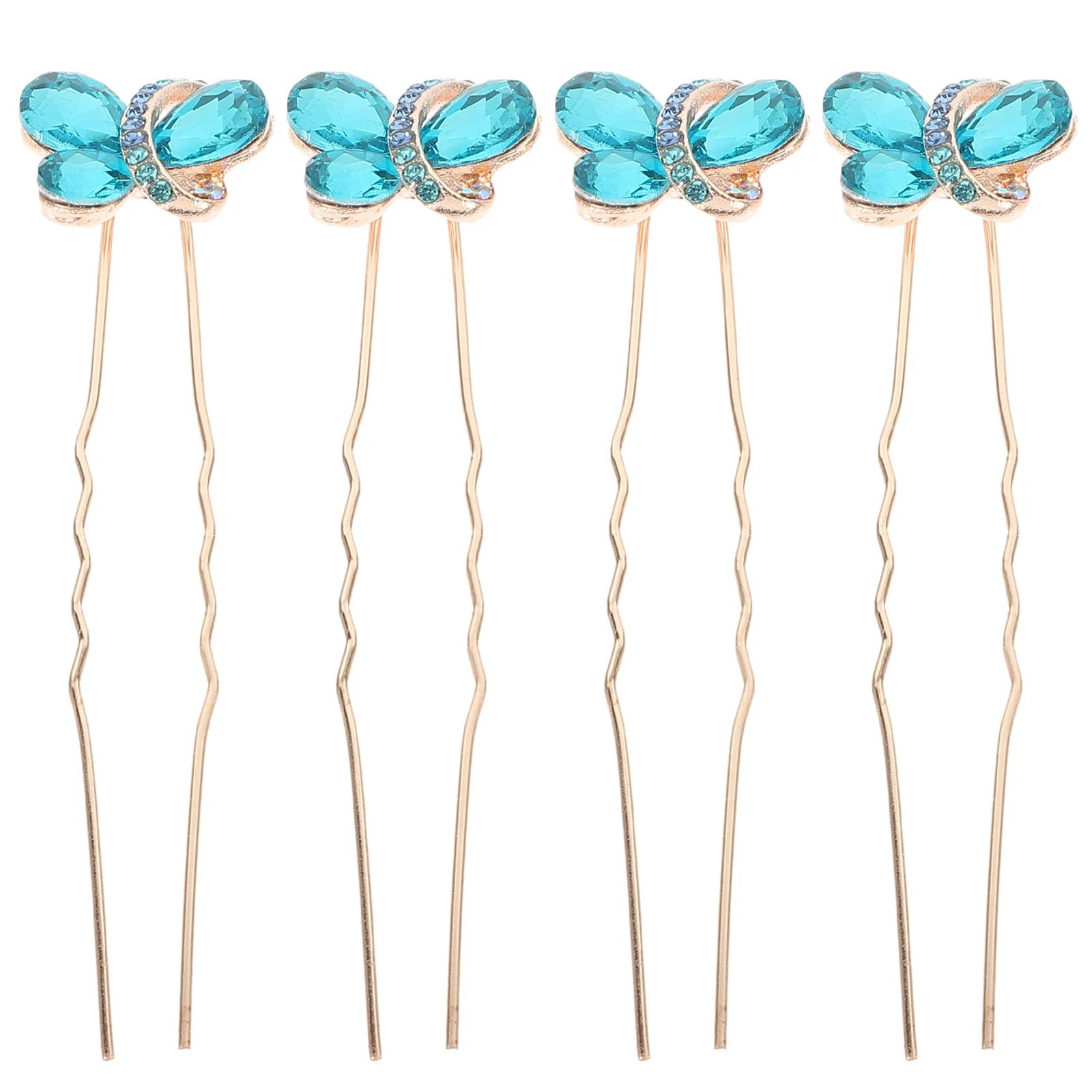 4Pcs Rhinestone Hairpins Bridal Hair Accessories U Shape Hair Clips for Wedding Bridesmaid Prom Festival Wedding Headpiece
4Pcs Rhinestone Hairpins Bridal Hair Accessories U Shape Hair Clips for Wedding Bridesmaid Prom Festival Wedding Headpiece