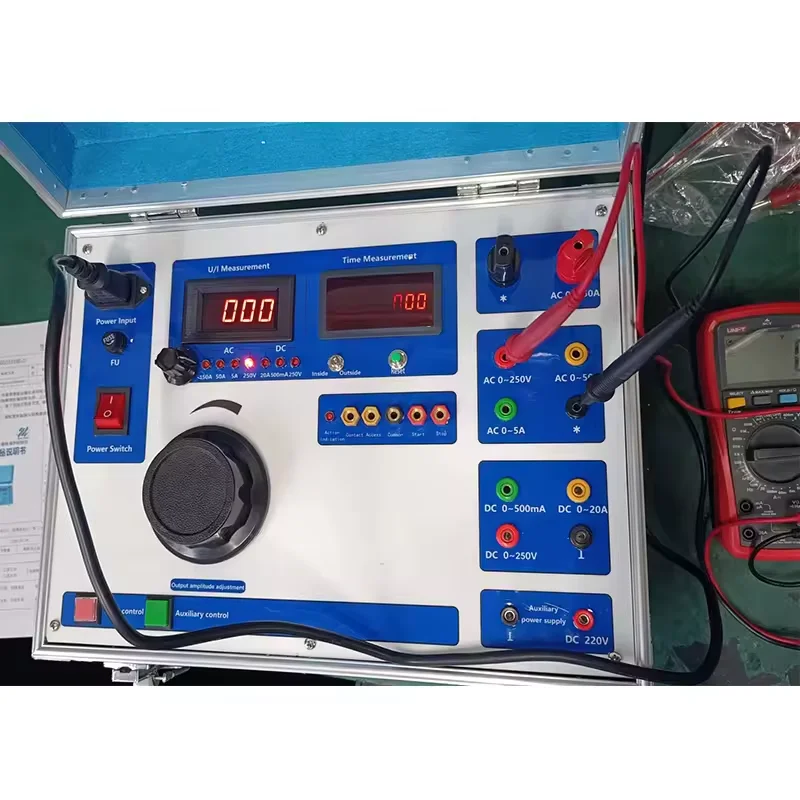 Hot sale XHJB612 Single-Phase Electronic Relay Protection Tester Calibration Device Instruments for Machine and Equipment Testin
Hot sale XHJB612 Single-Phase Electronic Relay Protection Tester Calibration Device Instruments for Machine and Equipment Testin
