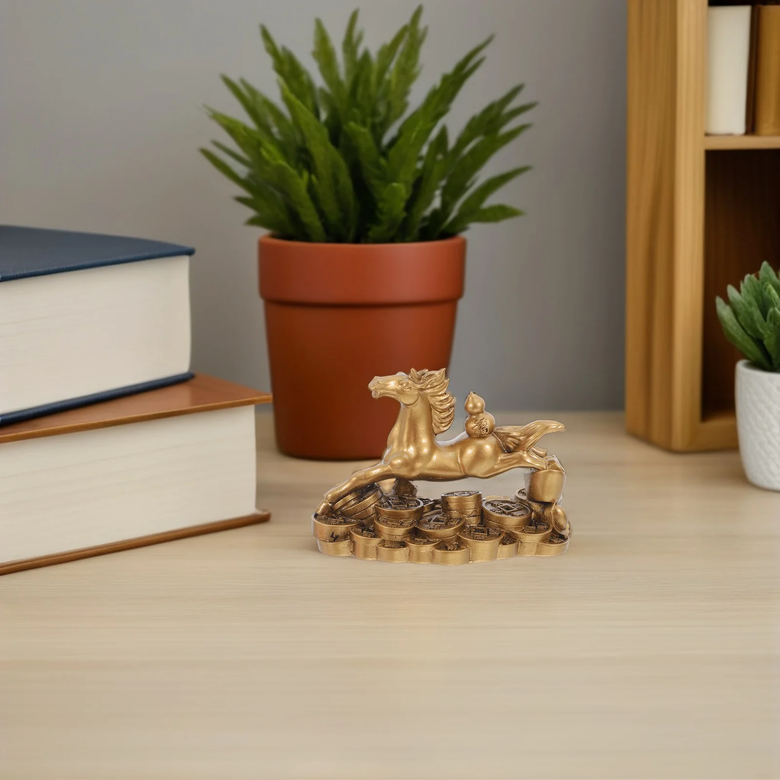 Horse Statue Decor Resin Figurine Golden Desktop Office Home Success Symbol Gift Sculpture Ornaments
Horse Statue Decor Resin Figurine Golden Desktop Office Home Success Symbol Gift Sculpture Ornaments