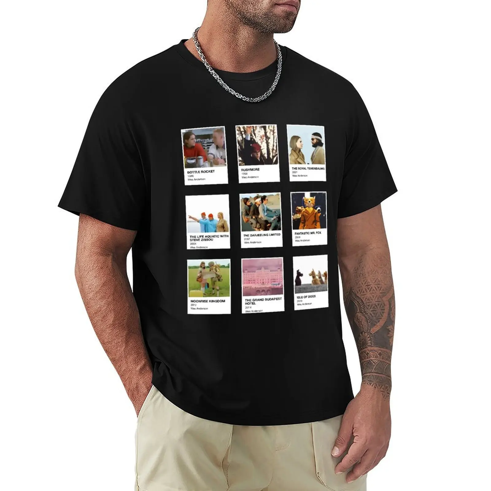 Pantone Wes Anderson T-Shirt clothes heavyweights Man t-shirt funny shirt cotton men clothes
Pantone Wes Anderson T-Shirt clothes heavyweights Man t-shirt funny shirt cotton men clothes