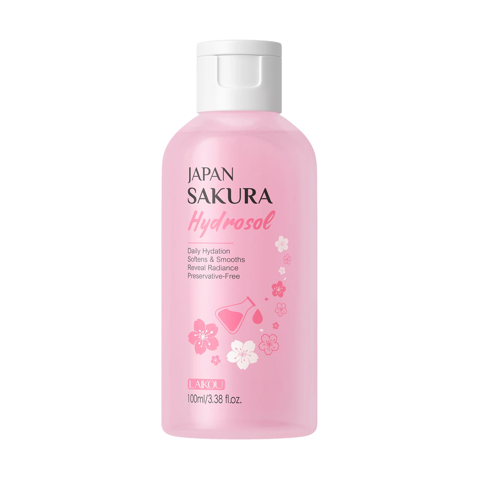 LAIKOU Sakura Hydrosol Face Mist, Hydrating Moisturizing Floral Water Toner for Dry Skin, Natural Skin Care 100ml
LAIKOU Sakura Hydrosol Face Mist, Hydrating Moisturizing Floral Water Toner for Dry Skin, Natural Skin Care 100ml