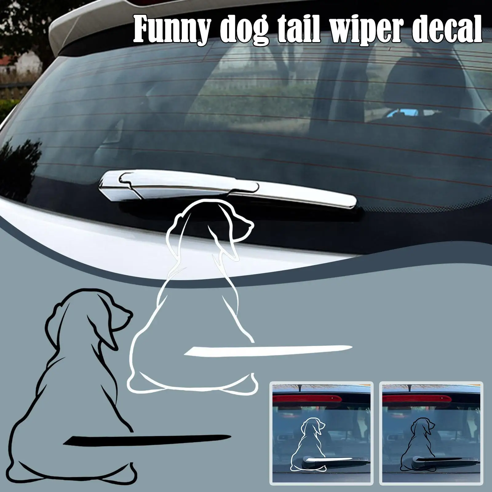 Vinyl Car Sticker Dog Car Rear Windshield Wiper Vinyl Art Decals For Truck Car Bumper Decor Poster Mural Decoration J5n3
Vinyl Car Sticker Dog Car Rear Windshield Wiper Vinyl Art Decals For Truck Car Bumper Decor Poster Mural Decoration J5n3