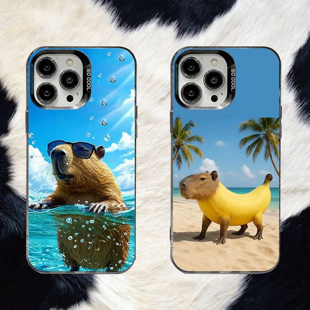 Cute Capybara Phone Case For iPhone 16,15,14,13,12,11,8,7,Pro,Max,Plus,Mini,XS,SE Anti Fall Black Matte Hard
Cute Capybara Phone Case For iPhone 16,15,14,13,12,11,8,7,Pro,Max,Plus,Mini,XS,SE Anti Fall Black Matte Hard