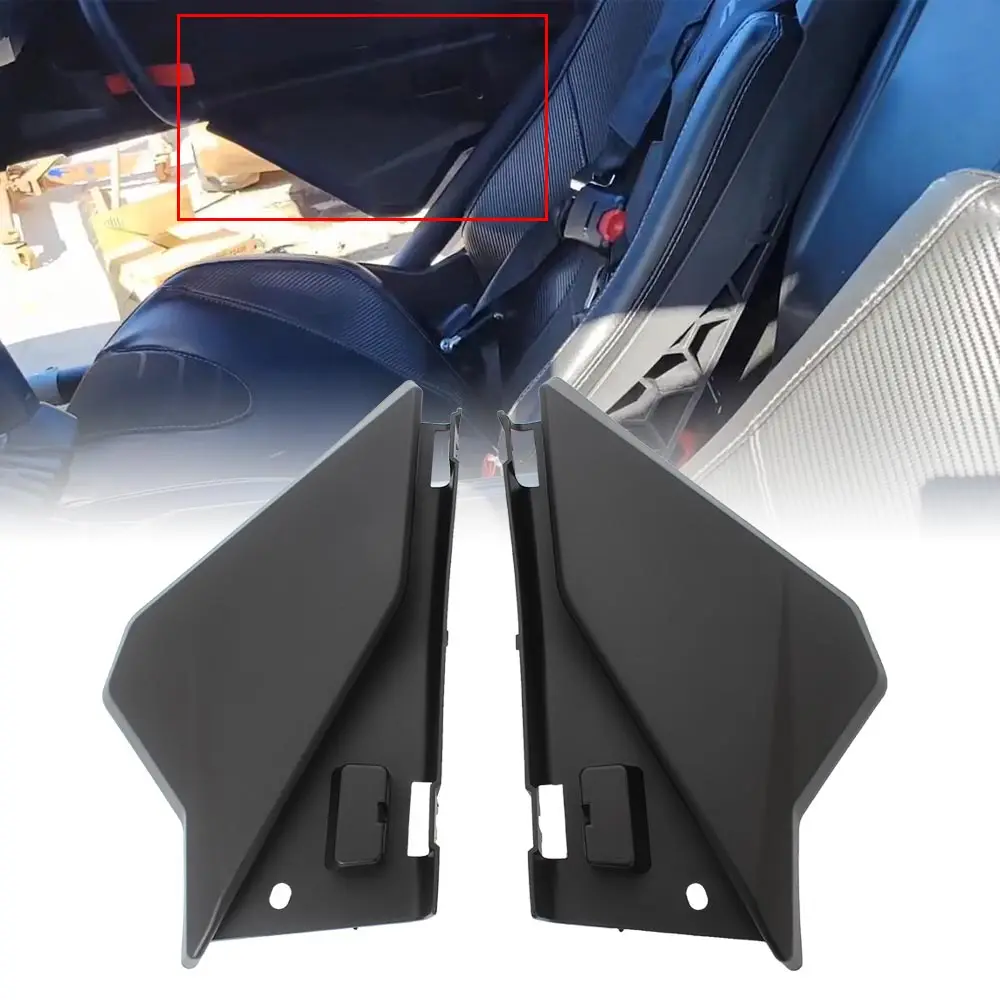 2Pcs UTV Rear Left & Right Lower Door Half Insert Panels Black For Can-Am Maverick X3 Max STD XDS 4x4 Turbo R DS RR 2018-2022
2Pcs UTV Rear Left & Right Lower Door Half Insert Panels Black For Can-Am Maverick X3 Max STD XDS 4x4 Turbo R DS RR 2018-2022