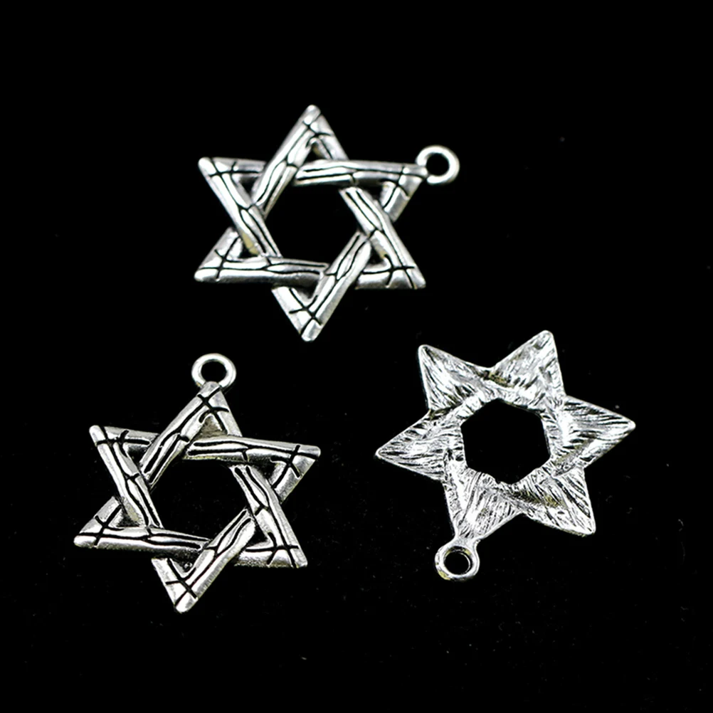 20pcs Hexagonal Star Necklace Pendant Charms Simple Stylish Alloy DIY Jewelry Making Accessories Women Bulk Mini Metal
20pcs Hexagonal Star Necklace Pendant Charms Simple Stylish Alloy DIY Jewelry Making Accessories Women Bulk Mini Metal