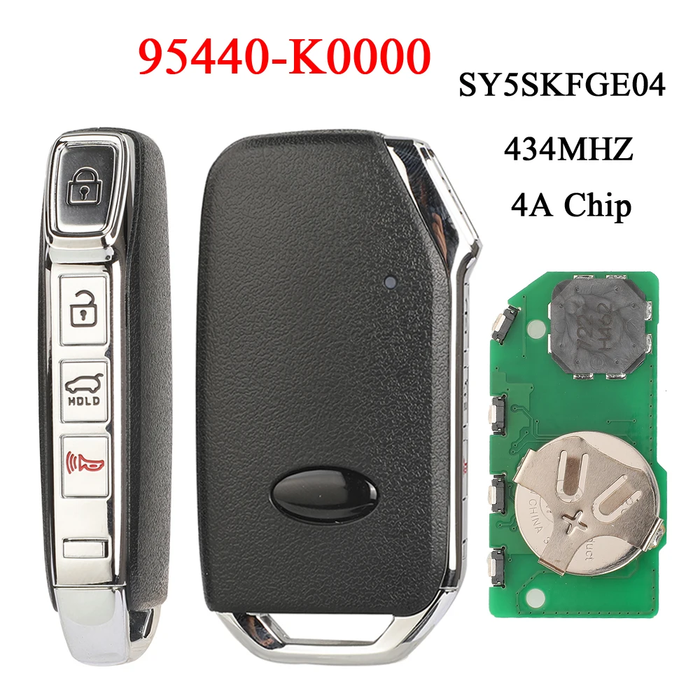 jingyuqin 4A NCF29A1MChip 433MHz Smart Keyless For Kia Soul 2019 2020 2021 Car Remote Control Key 95440-K0000 SY5FKFGE04
jingyuqin 4A NCF29A1MChip 433MHz Smart Keyless For Kia Soul 2019 2020 2021 Car Remote Control Key 95440-K0000 SY5FKFGE04