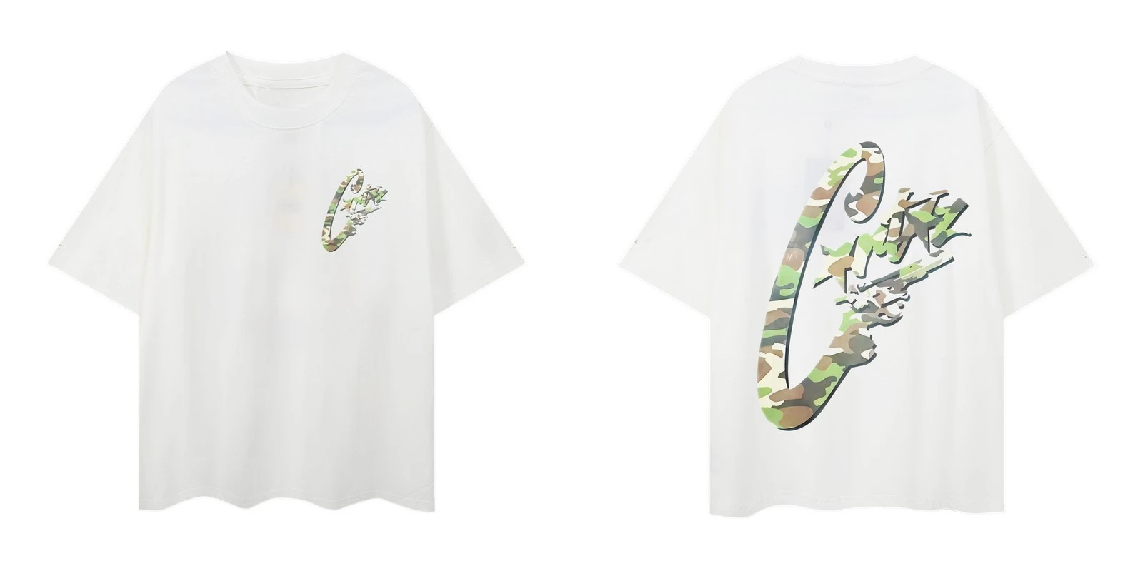 2025 New Summer Corteiz Devil Island Camo Pistol Letter T-Shirt Loose Streetwear Trend Men Women Short Sleeve
2025 New Summer Corteiz Devil Island Camo Pistol Letter T-Shirt Loose Streetwear Trend Men Women Short Sleeve
