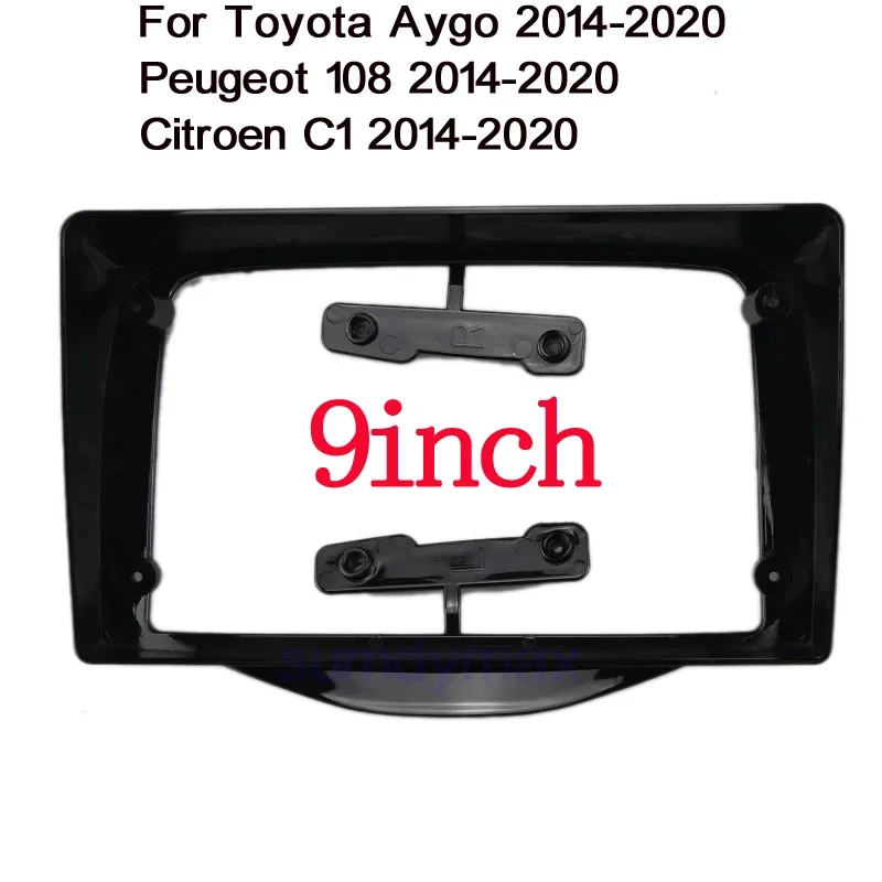 2 din Car radio Center Stereo Radio GPS Plate Panel Frame Fascia Replacement For Toyota Aygo Peugeot 108 Citroen C1 2014-2020
2 din Car radio Center Stereo Radio GPS Plate Panel Frame Fascia Replacement For Toyota Aygo Peugeot 108 Citroen C1 2014-2020