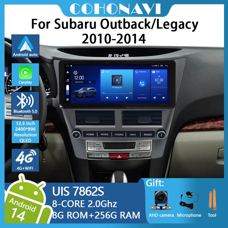 For Subaru Outback/Legacy 2010-2014 Car Radio Multimedia Player car video Gps Navigation Android14 Octa Core 8+256G 2400*896
For Subaru Outback/Legacy 2010-2014 Car Radio Multimedia Player car video Gps Navigation Android14 Octa Core 8+256G 2400*896