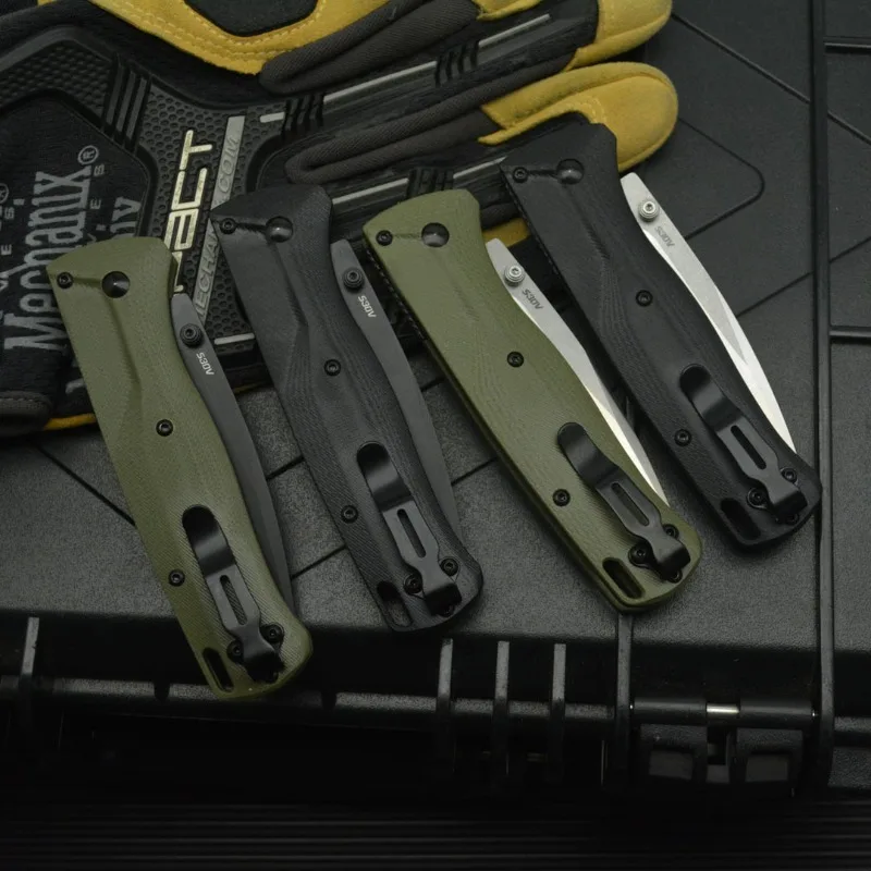 BM 535 EDC Folding Knife S30V High Hard Blade Outdoor Tactical Survival Knife Knight Jungle Hunting Camping Practical Knife
BM 535 EDC Folding Knife S30V High Hard Blade Outdoor Tactical Survival Knife Knight Jungle Hunting Camping Practical Knife