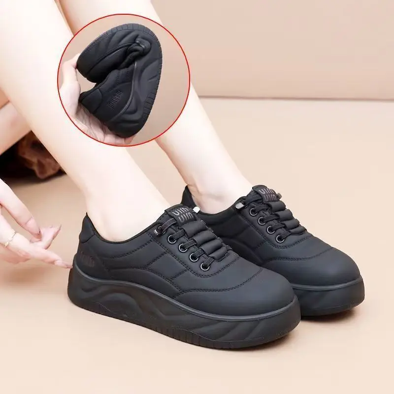Women's Casual and Comfortable New Style Loafers, Soft-Soled, Non-Slip, Waterproof Single Shoes for Mothers, Spring and Autumn Women's Shoes, Thick-Soled Work Shoes
Women's Casual and Comfortable New Style Loafers, Soft-Soled, Non-Slip, Waterproof Single Shoes for Mothers, Spring and Autumn Women's Shoes, Thick-Soled Work Shoes