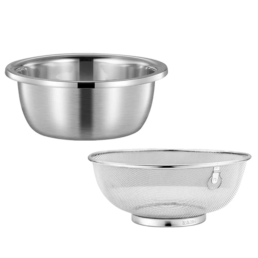 1 set Stainless Steel 20CM Fine Mesh Strainer Basket Drainer Rice Washing Bowl Food Strainer Sieve Sifter Vegetable Fruit
1 set Stainless Steel 20CM Fine Mesh Strainer Basket Drainer Rice Washing Bowl Food Strainer Sieve Sifter Vegetable Fruit
