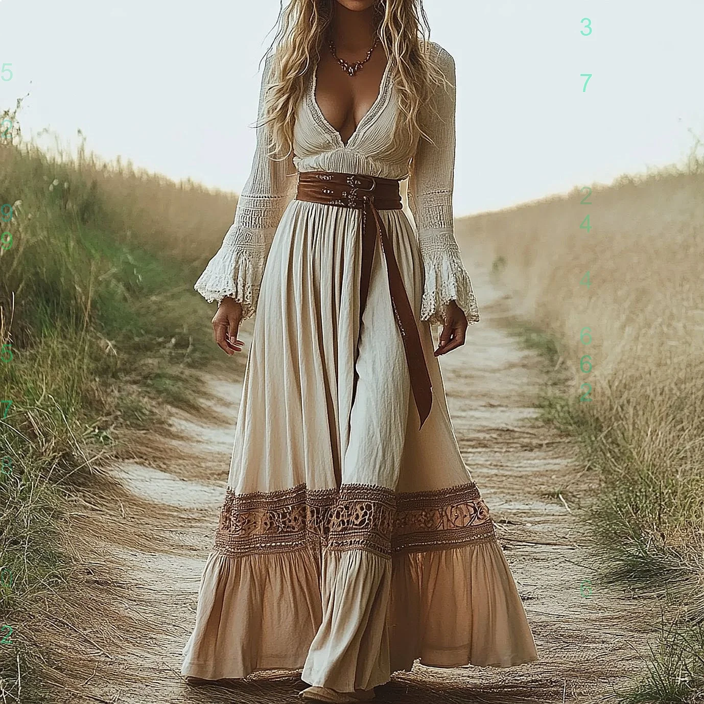 Women's Boho Floral Print Western Cowboy Dress Vintage Summer Bohemian Dresses
Women's Boho Floral Print Western Cowboy Dress Vintage Summer Bohemian Dresses