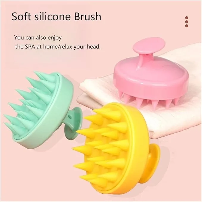 Soft Silicone Bristle Scalp Massage Shampoo Brush Wet Dry Household Portable Hair Care Tool Purple
Soft Silicone Bristle Scalp Massage Shampoo Brush Wet Dry Household Portable Hair Care Tool Purple