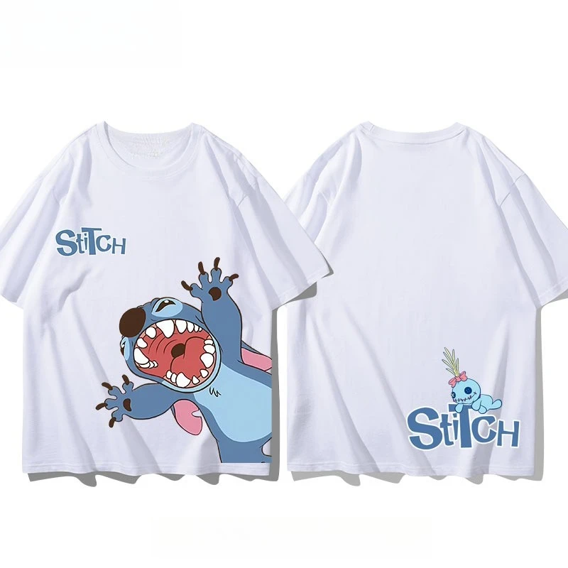 Stitch Couple T-Shirt Cartoon Printed Short Sleeve Cotton Loose Short Sleeve Trendy Brand Casual Short Sleeve Sports Half Sleeve
Stitch Couple T-Shirt Cartoon Printed Short Sleeve Cotton Loose Short Sleeve Trendy Brand Casual Short Sleeve Sports Half Sleeve
