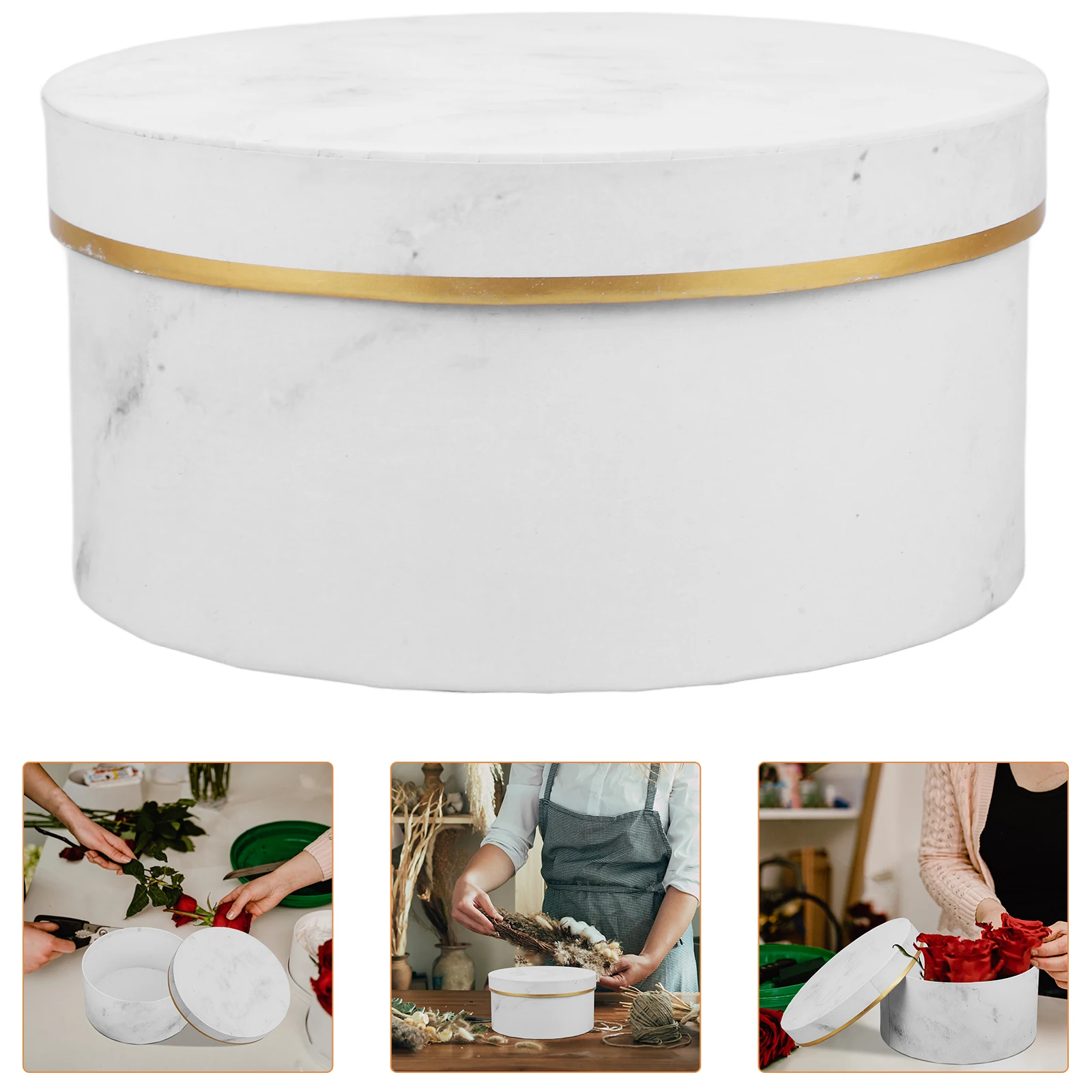 Gift Round Boxes with Lids Valentines Floral Festival Gift Empty Flower Bouquet Packaging Box Decorative Flower Arrangement Box
Gift Round Boxes with Lids Valentines Floral Festival Gift Empty Flower Bouquet Packaging Box Decorative Flower Arrangement Box