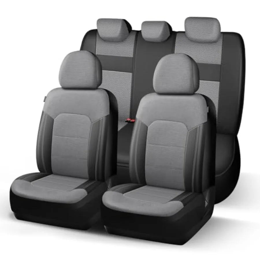Дышащие чехлы для автомобильных сидений из сетчатой ткани, полный комплект, совместимые с подушками безопасности, всесезонные, обеспечивающие комфорт и защиту
Дышащие чехлы для автомобильных сидений из сетчатой ткани, полный комплект, совместимые с подушками безопасности, всесезонные, обеспечивающие комфорт и защиту