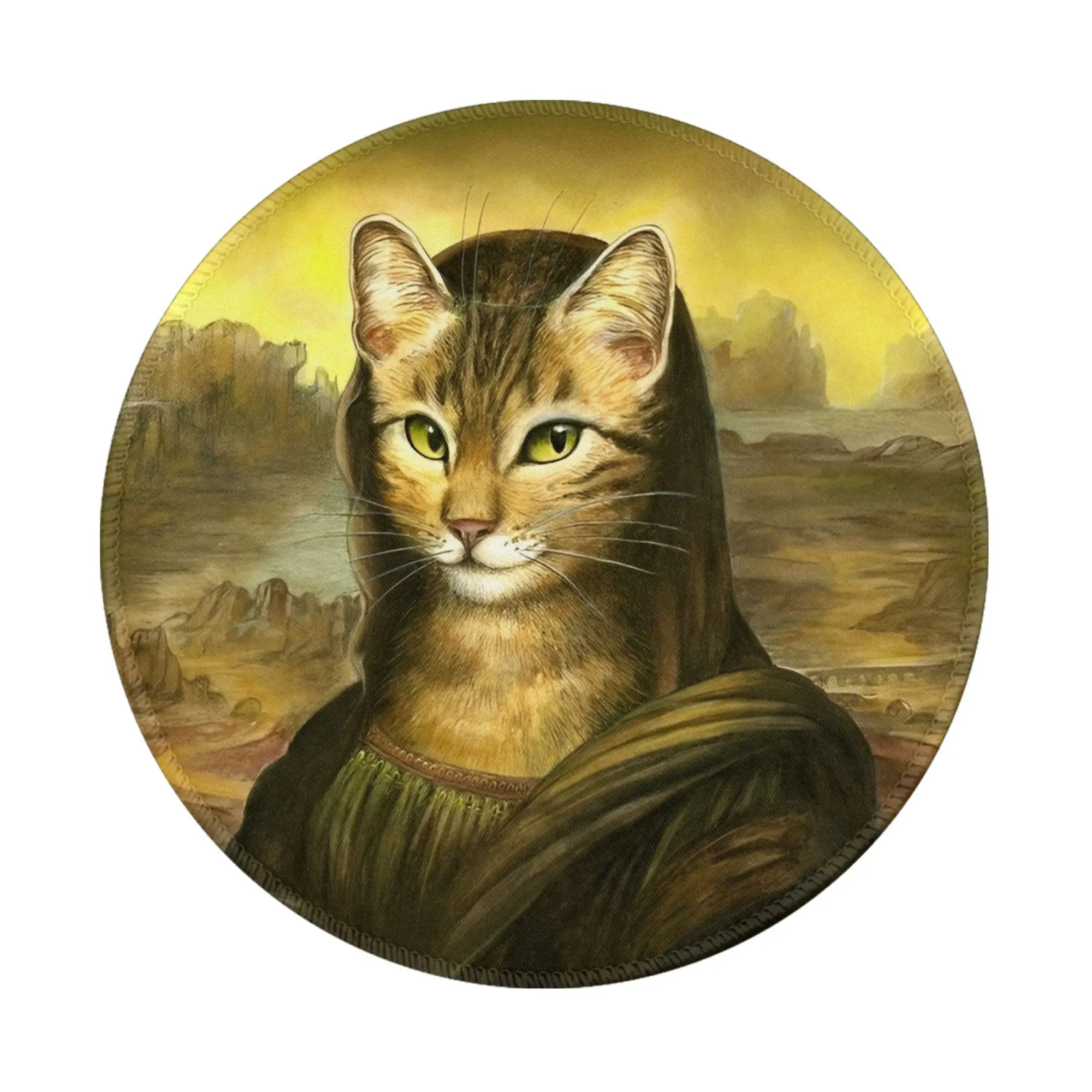 Cute Cats Vintage Mona Lisa Round Mouse Pad Cute Rubber Gaming Mousepad For Laptop PC MacBook Comfortable Custom Mouse Mats
Cute Cats Vintage Mona Lisa Round Mouse Pad Cute Rubber Gaming Mousepad For Laptop PC MacBook Comfortable Custom Mouse Mats