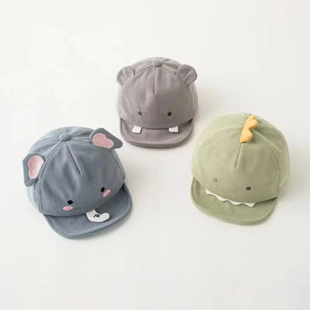 Sunshade Cute Animal Baby Baseball Hat Solid Color Adjustable Cartoon Infant Peaked Cap Soft Brim Breathable Kids Sun Hats Boys
Sunshade Cute Animal Baby Baseball Hat Solid Color Adjustable Cartoon Infant Peaked Cap Soft Brim Breathable Kids Sun Hats Boys