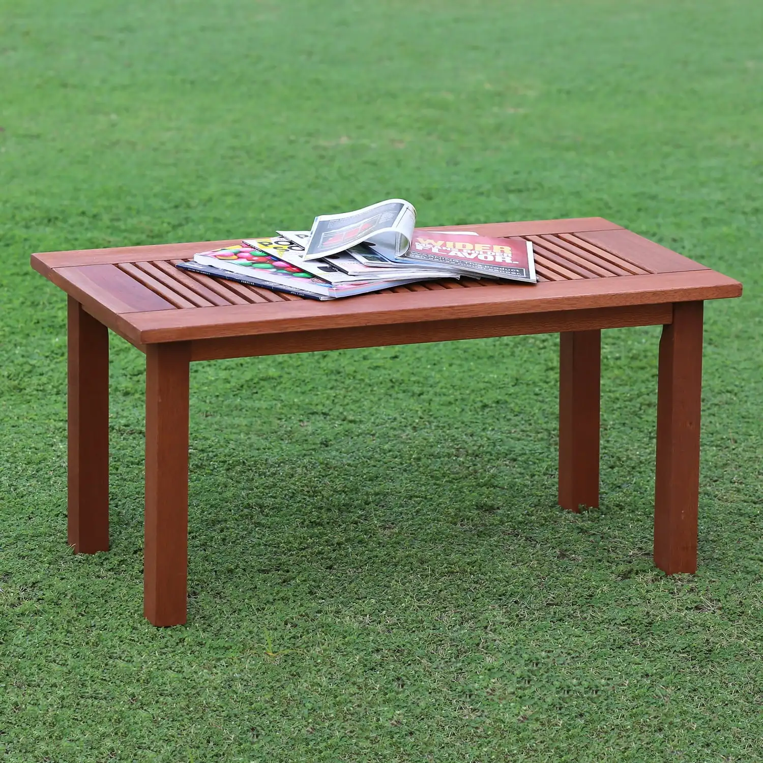 Tioman Hardwood Outdoor Coffee Table for Patio and Garden Use
Tioman Hardwood Outdoor Coffee Table for Patio and Garden Use