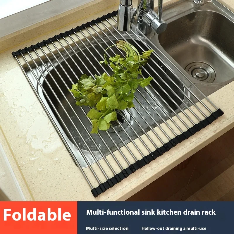 Network Celebrity Storage Rack Dish Drain Basket Household Light Luxury Bowl Rack Kitchen Folding Drain Simple and Convenient
Network Celebrity Storage Rack Dish Drain Basket Household Light Luxury Bowl Rack Kitchen Folding Drain Simple and Convenient