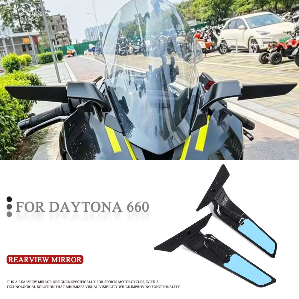 Fit For Daytona 660 Daytona660 2024 2025 2026 Rearview Mirror Stealth Side Mirrors Sports Wind Wing Adjustable Rear View Mirrors
Fit For Daytona 660 Daytona660 2024 2025 2026 Rearview Mirror Stealth Side Mirrors Sports Wind Wing Adjustable Rear View Mirrors