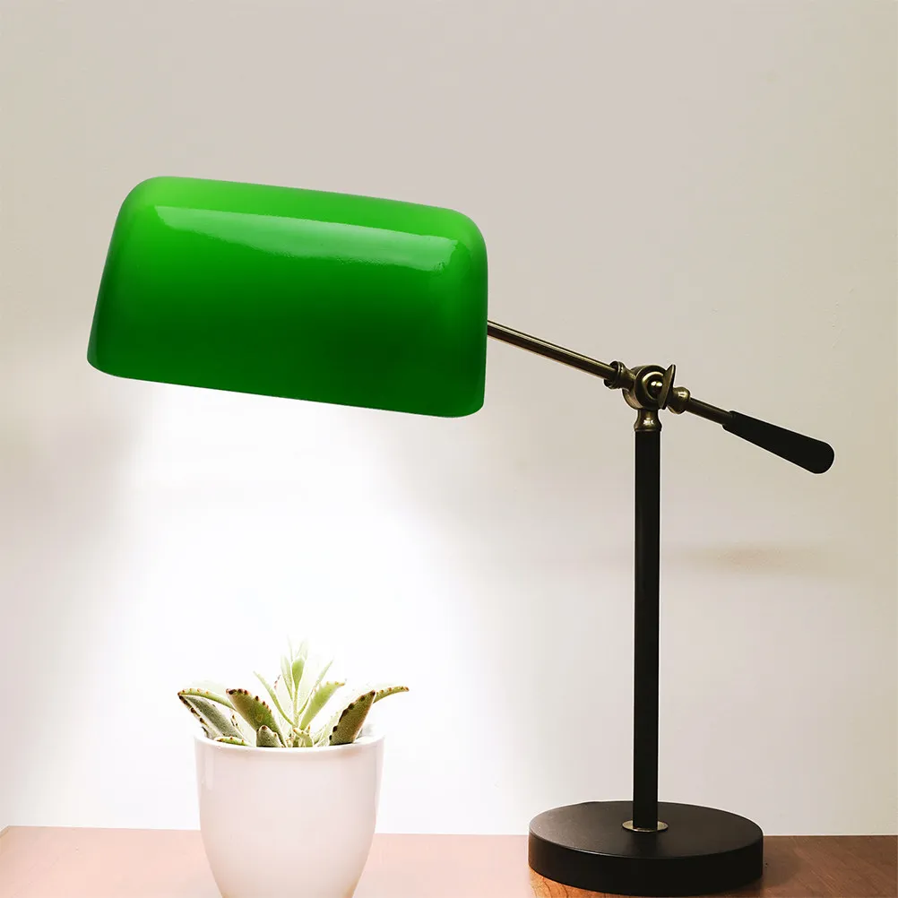 Glass Lamp Shade Replacement for Bankers Lamp Retro Table Light Cover Decorative Home Living Room Lighting Bankers Lampshade
Glass Lamp Shade Replacement for Bankers Lamp Retro Table Light Cover Decorative Home Living Room Lighting Bankers Lampshade