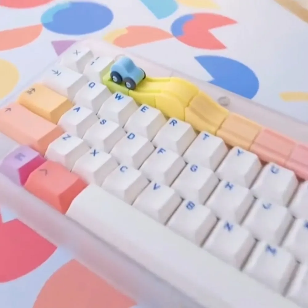 Rainbow Roller Coaster Theme Keycaps Custom Personalized Movable Stereoscopic Keyboard Caps for Mechanical Keyboard Accessories
Rainbow Roller Coaster Theme Keycaps Custom Personalized Movable Stereoscopic Keyboard Caps for Mechanical Keyboard Accessories