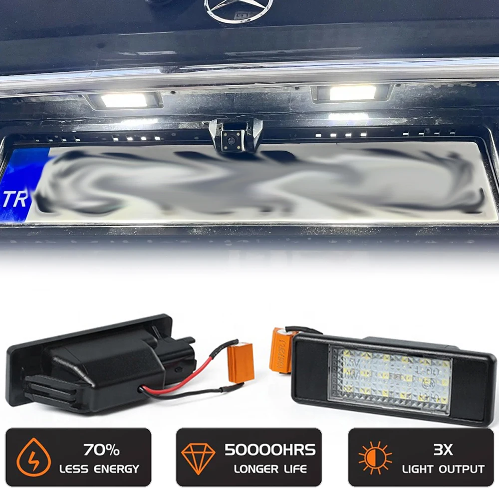 Auto Accessories LED Tail License Plate Lights Canbus Warning Tag Lamp for Mercedes-Benz Vito Viano W639 Sprinter W906 6000K
Auto Accessories LED Tail License Plate Lights Canbus Warning Tag Lamp for Mercedes-Benz Vito Viano W639 Sprinter W906 6000K