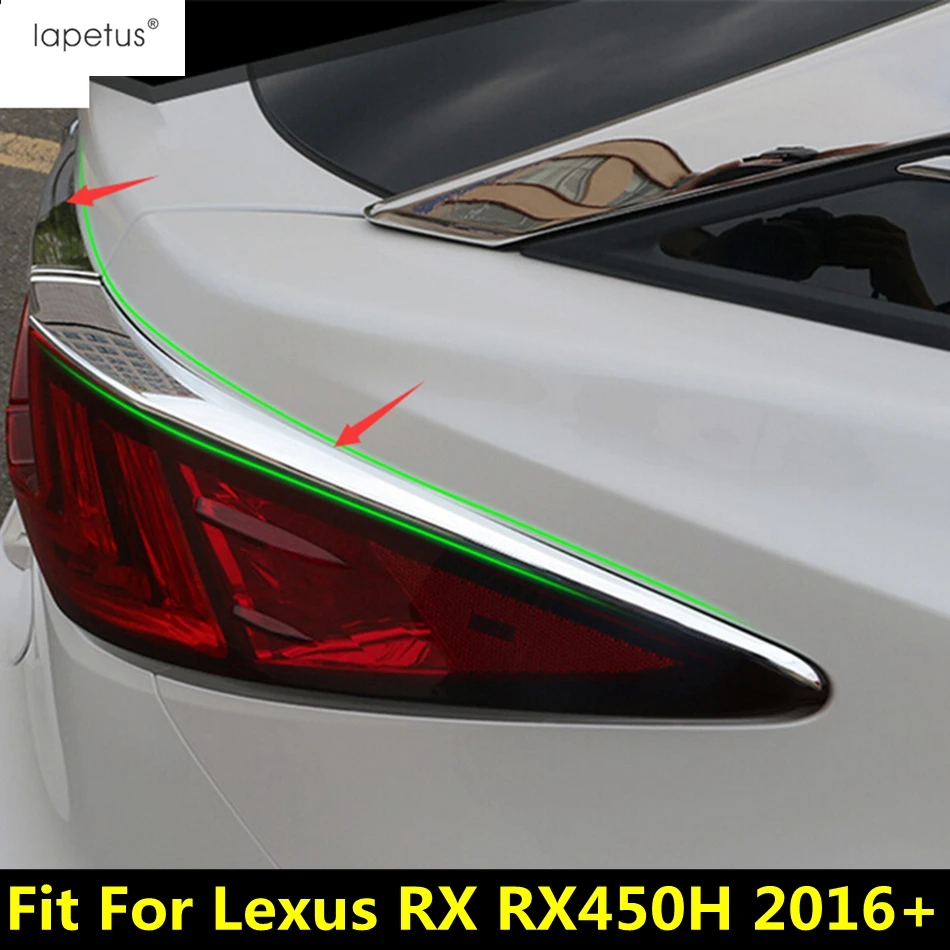 For Lexus RX RX450H 2016 -2020 Accessories Chrome Rear Trunk Tail Light Lamp Eyebrow Eyelid Decoration Molding Strip Cover Trim
For Lexus RX RX450H 2016 -2020 Accessories Chrome Rear Trunk Tail Light Lamp Eyebrow Eyelid Decoration Molding Strip Cover Trim