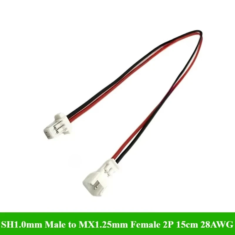 10/30/50Pcs SH1.0mm Male Head to MX1.25mm Female Head Cable Adapter 2P 3P 4P Wire Length 15CM 28AWG Electronic Wire Connector
10/30/50Pcs SH1.0mm Male Head to MX1.25mm Female Head Cable Adapter 2P 3P 4P Wire Length 15CM 28AWG Electronic Wire Connector