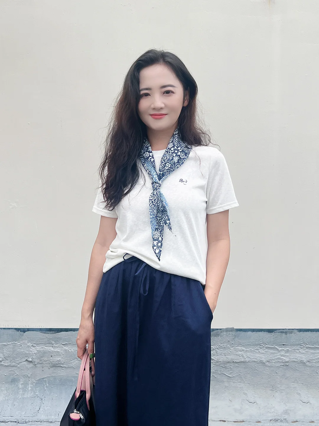 Romantic White Cotton Elastic Waist Blue Linen f Skirt round Ne T-irt Women's Summer Casual Wear Sweat Absor...
Romantic White Cotton Elastic Waist Blue Linen f Skirt round Ne T-irt Women's Summer Casual Wear Sweat Absor...