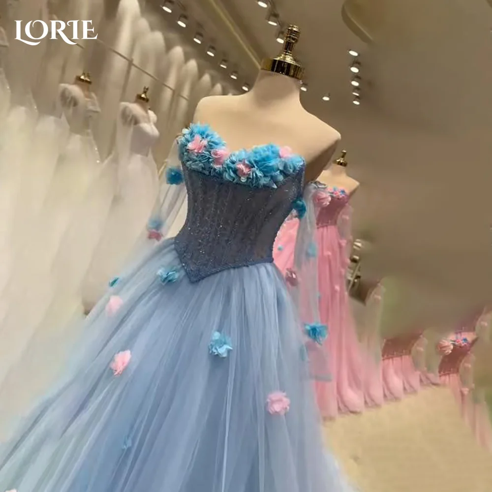 LORIE 3D Flower Saudi Evening Dresses Elegant Sleeveless Ruched A-Line Pleats Arabia Prom Gown Party Dresses 2025Customized Club
LORIE 3D Flower Saudi Evening Dresses Elegant Sleeveless Ruched A-Line Pleats Arabia Prom Gown Party Dresses 2025Customized Club