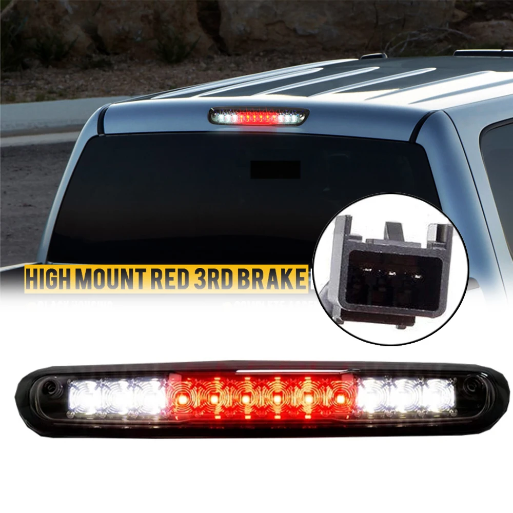 Smoked Lens High Mount LED 3rd Brake Warning Light for Hummer H3T Chevrolet Silverado 1500 1500HD 2500 3500 2500HD 3500HD GMC
Smoked Lens High Mount LED 3rd Brake Warning Light for Hummer H3T Chevrolet Silverado 1500 1500HD 2500 3500 2500HD 3500HD GMC