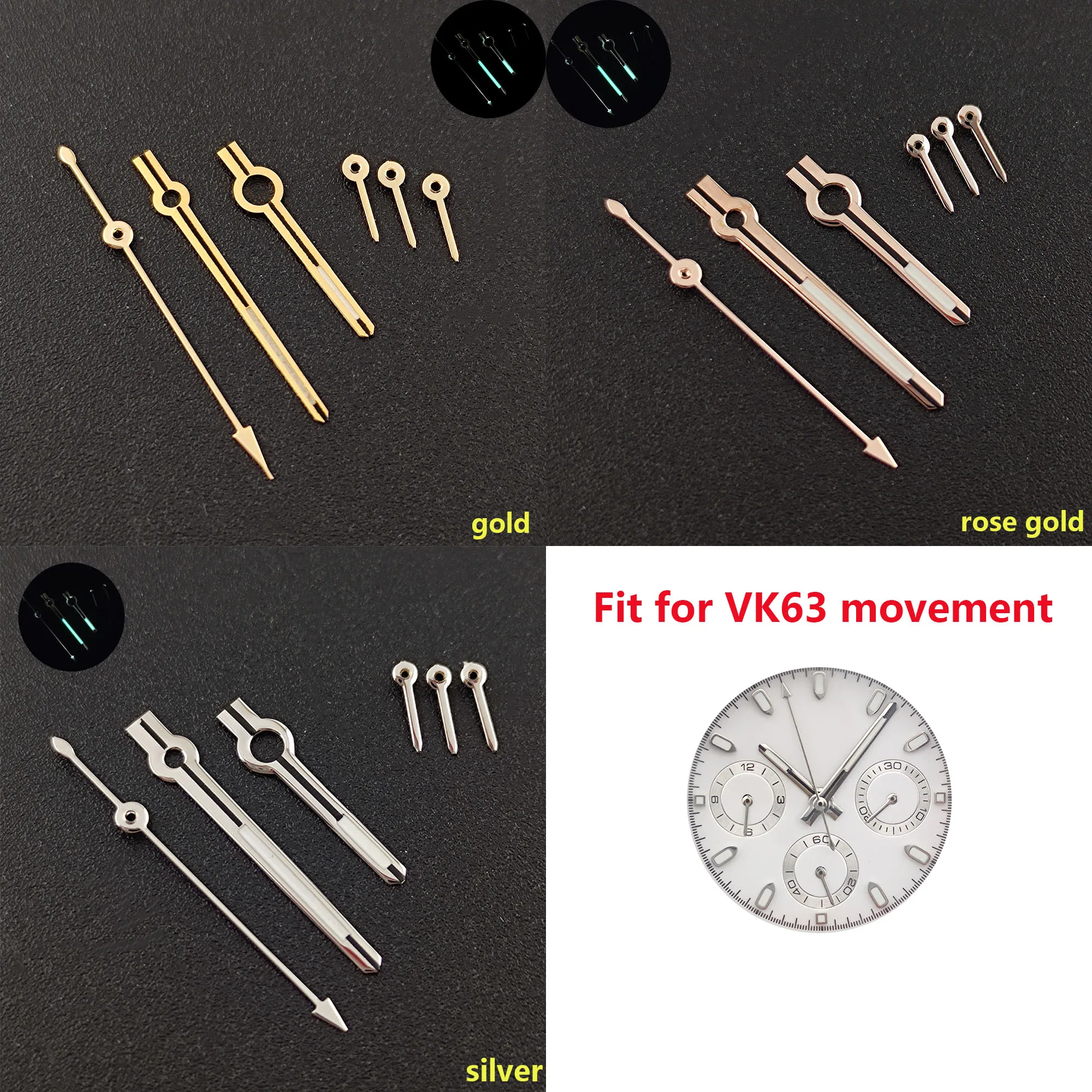 watch handsVK63 quartz Movement hands hands second hand watch accessories watch pointer
watch handsVK63 quartz Movement hands hands second hand watch accessories watch pointer