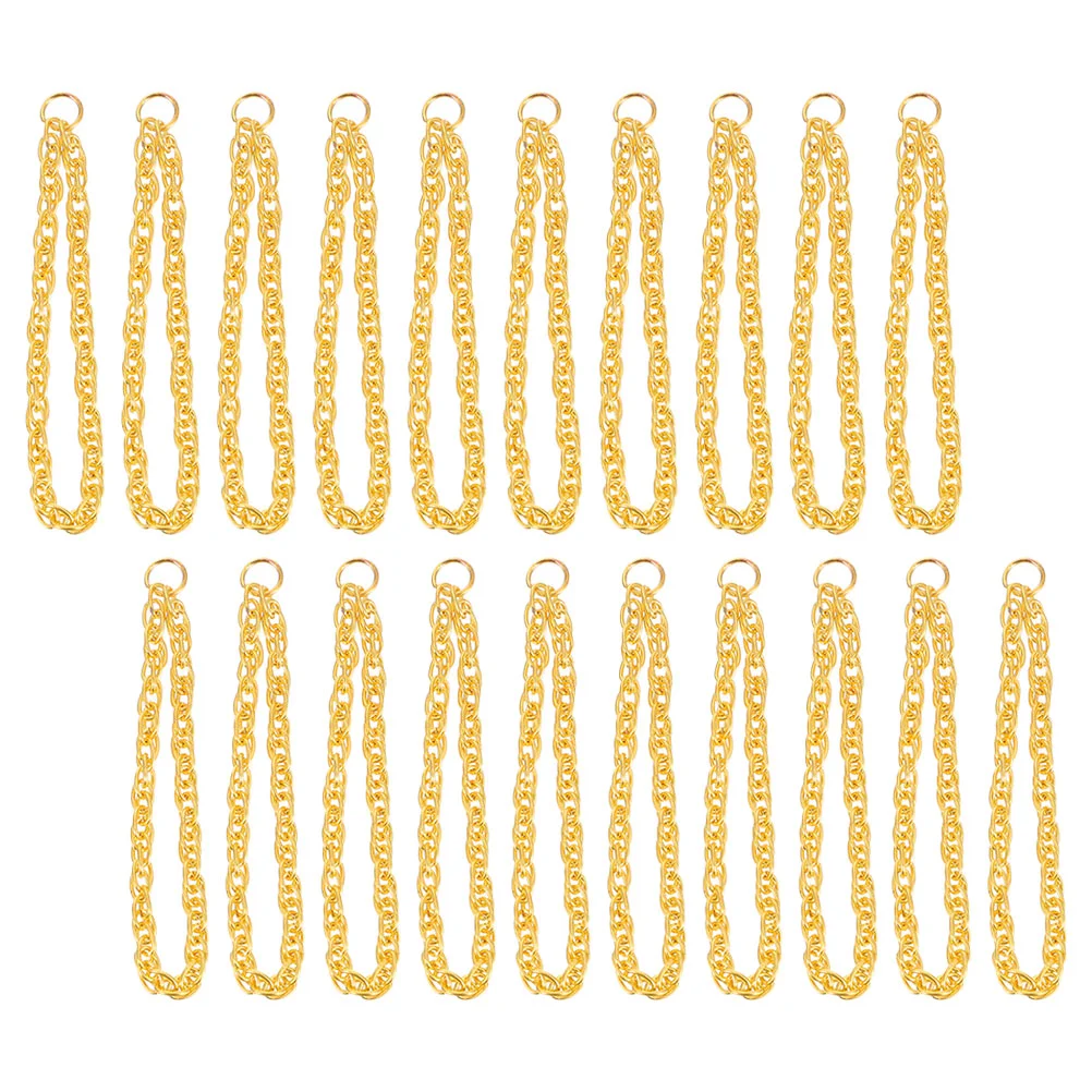 50 Pcs Jewelry Mini Gold Chain Dress up Necklace (No 8 Duck Chain) 50pcs Princess
50 Pcs Jewelry Mini Gold Chain Dress up Necklace (No 8 Duck Chain) 50pcs Princess
