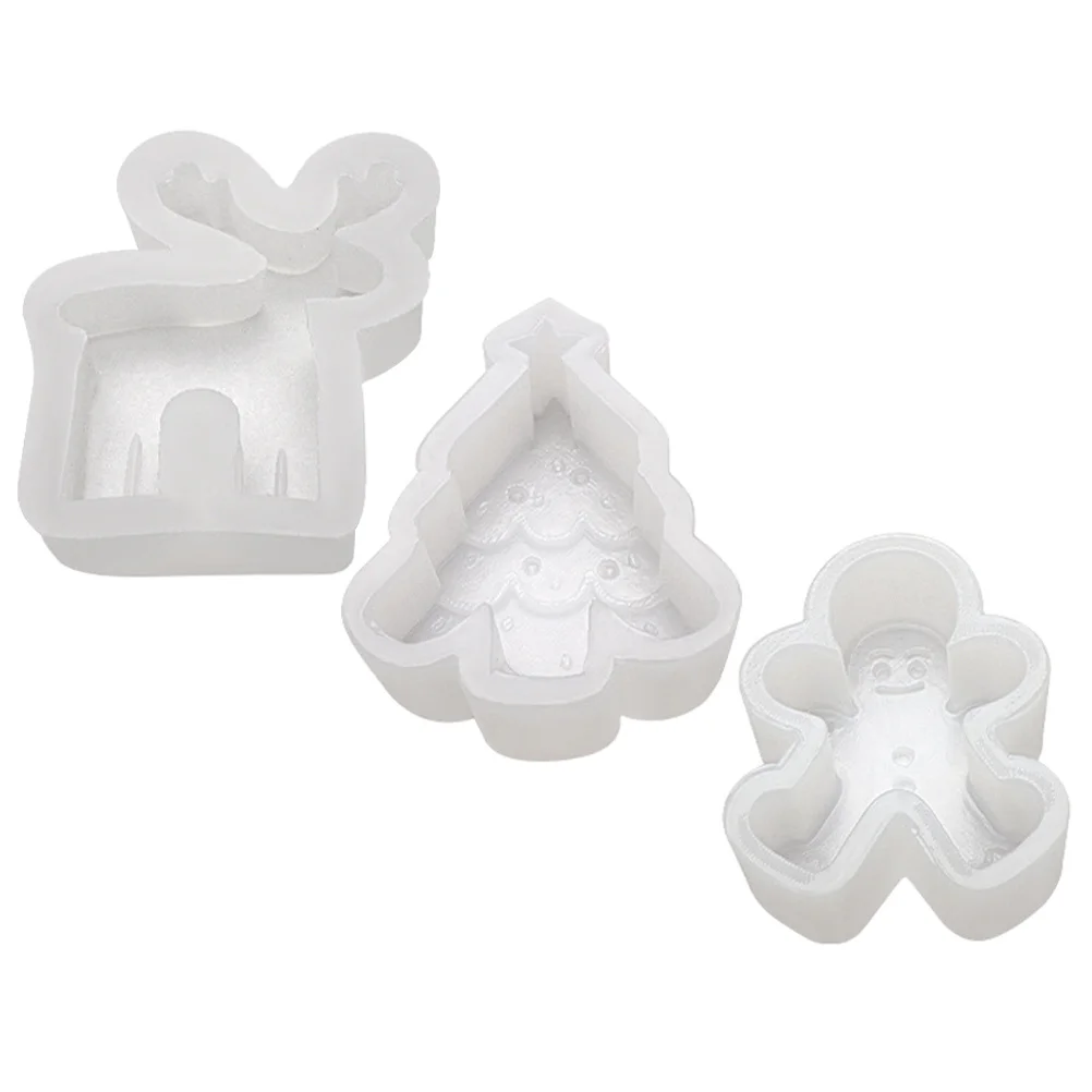 3Pcs Flexible Silicone Mold Christmas Design DIY Wax Molds for Aroma Candles Soap Making Craft Projects
3Pcs Flexible Silicone Mold Christmas Design DIY Wax Molds for Aroma Candles Soap Making Craft Projects