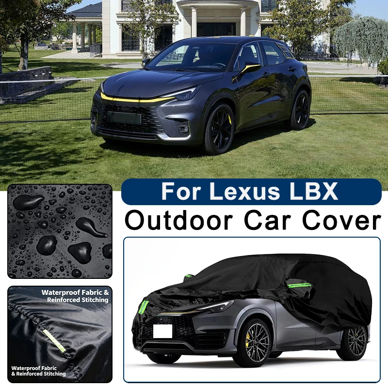 Outdoor Car Cover Waterproof Dustproof UV Sun Protection, Full Car Protector Exterior Accessories For Lexus LBX 2023-2026
Outdoor Car Cover Waterproof Dustproof UV Sun Protection, Full Car Protector Exterior Accessories For Lexus LBX 2023-2026