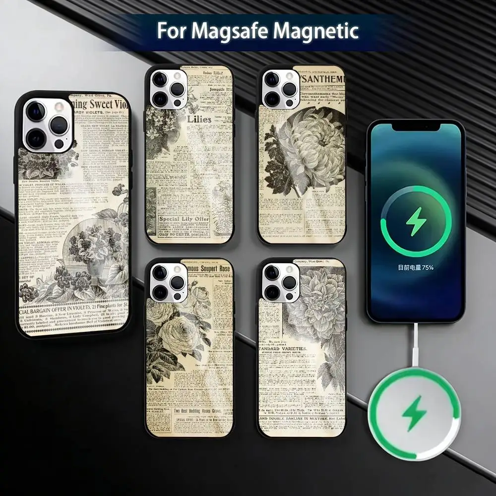 Vintage Newspaper Print Phone Case For iPhone17,16,15,14,13,12,11 Plus,Pro Magnetic with Magsafe Wireless Charging
Vintage Newspaper Print Phone Case For iPhone17,16,15,14,13,12,11 Plus,Pro Magnetic with Magsafe Wireless Charging