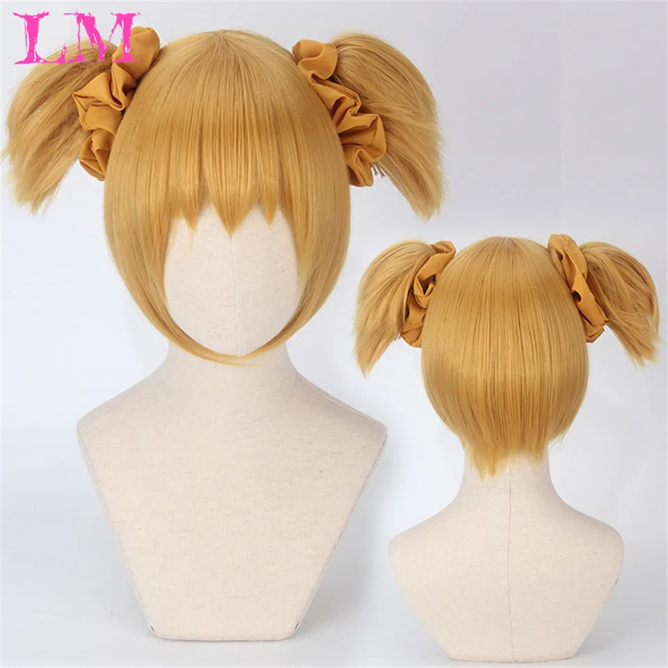 LM POP Ginger Yellow Cosplay Wig Female Light Blonde Bob Short Straight Hair Tail High Temperature Silk Full Head Set Wig
LM POP Ginger Yellow Cosplay Wig Female Light Blonde Bob Short Straight Hair Tail High Temperature Silk Full Head Set Wig