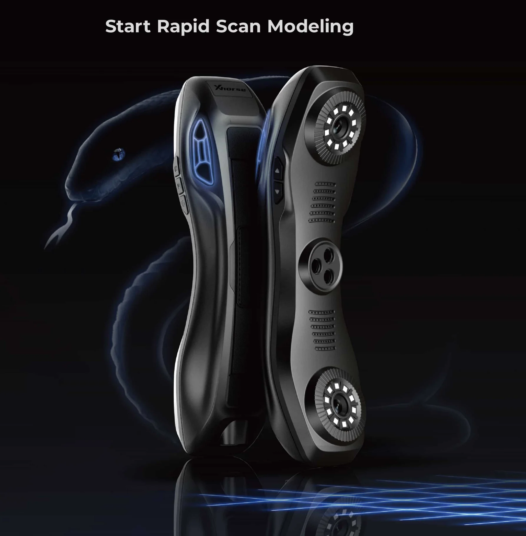 Xhorse3D Xscanner 3D Handheld Laser Scanner,Start Rapid Scan Modeling
Xhorse3D Xscanner 3D Handheld Laser Scanner,Start Rapid Scan Modeling