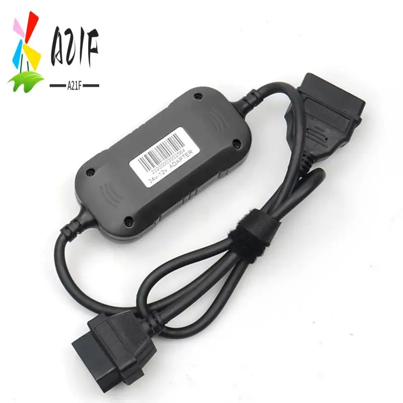 A21F-24V To 12V Cable Heavy Duty Truck Diesel Adapter For Easydiag Thinkdiag X431 Truck Converter HD Connector 12V To 24V Durabl
A21F-24V To 12V Cable Heavy Duty Truck Diesel Adapter For Easydiag Thinkdiag X431 Truck Converter HD Connector 12V To 24V Durabl