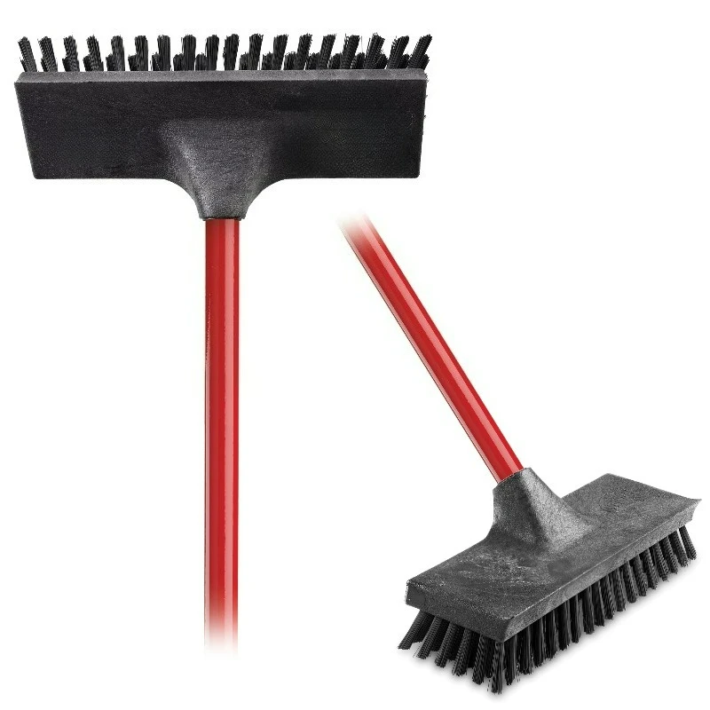 Heavy Duty Floor Scrub Brush with Steel Handle Red/Black
Heavy Duty Floor Scrub Brush with Steel Handle Red/Black