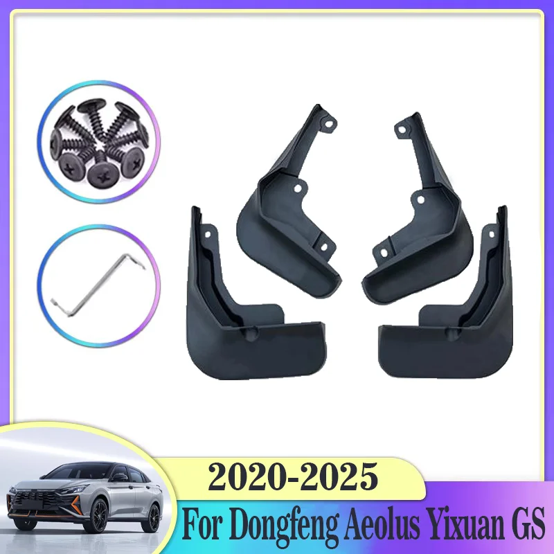 Car Mud Flaps For Dongfeng Aeolus Yixuan GS 2020-2025 4PCS Wheel Cover Splash Guards Fender Mud Flaps Mudguard Cars Accessories
Car Mud Flaps For Dongfeng Aeolus Yixuan GS 2020-2025 4PCS Wheel Cover Splash Guards Fender Mud Flaps Mudguard Cars Accessories